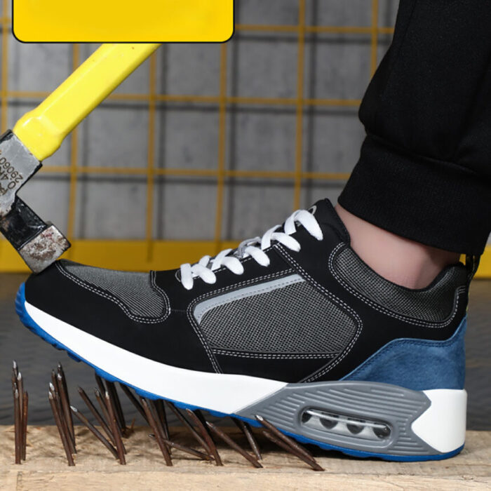 Men's Steel Head High End Anti Smashing Safety Shoes