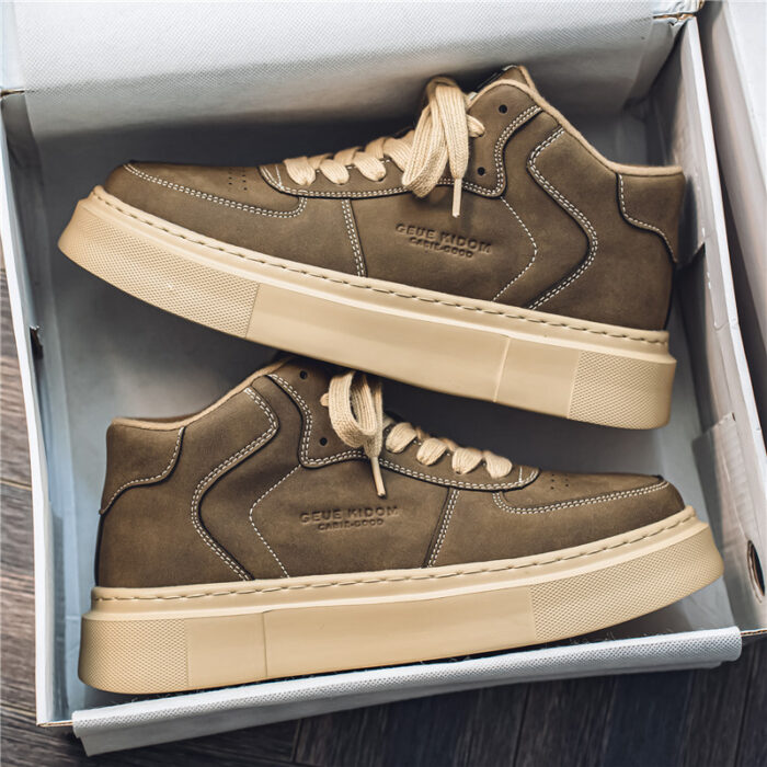 Urban High Top Skate Style Casual Sneakers