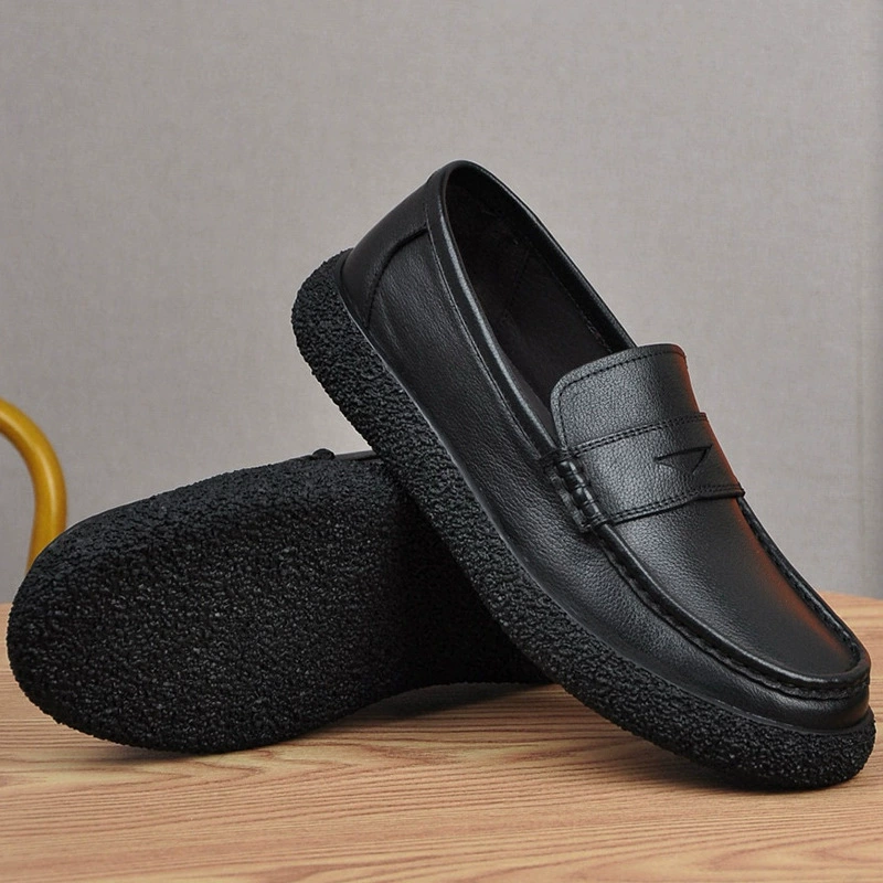 Genuine leather Breathable Men's Trendy shoes