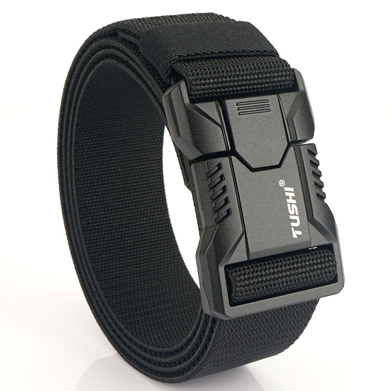 Buckle Elastic Casual Outdoor Men's Belt 