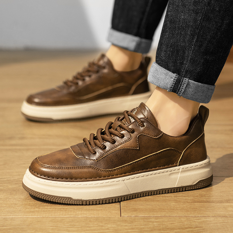 Comfortable Hong Kong Style Versatile Men's Casual Shoes  