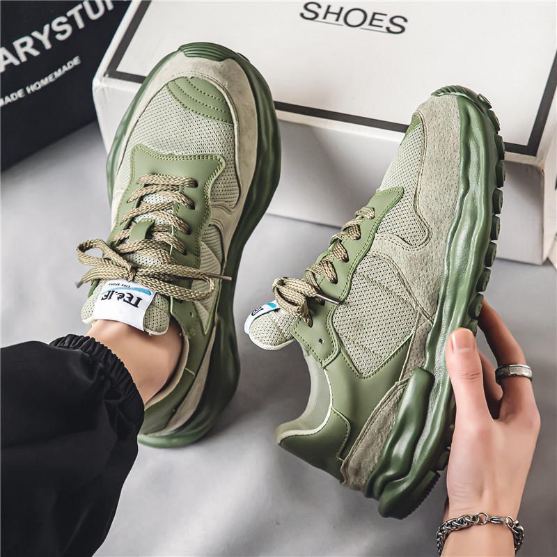 Comfortable Sole Forrest Gump Style Breathable Mesh Casual Shoes