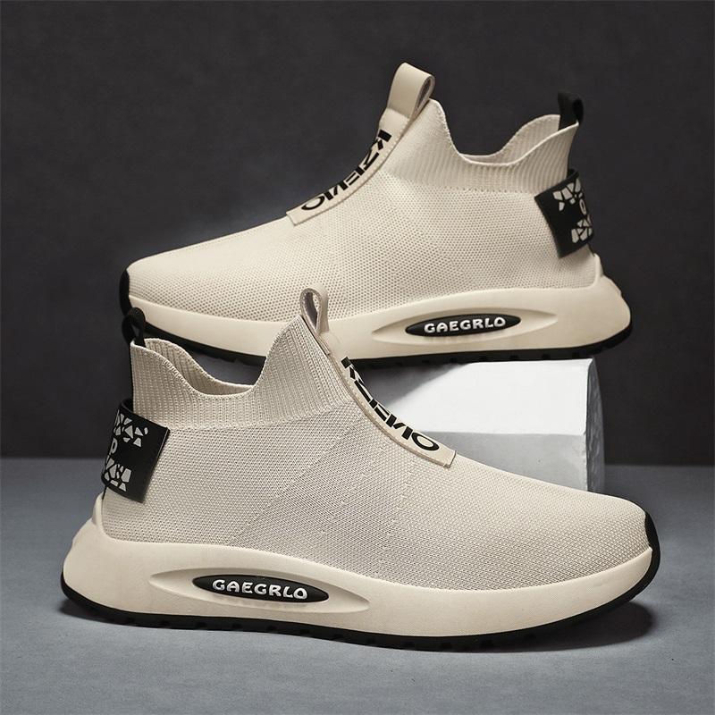 Breathable Lightweight Mesh Slip-on Men's Sports Shoes 