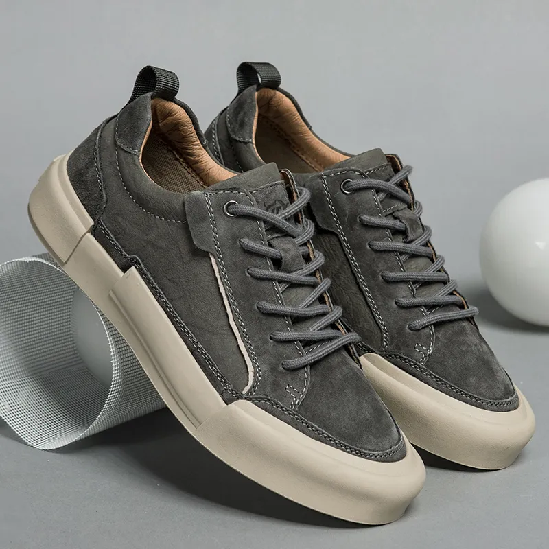 Men's Cow Leather Premium Casual Shoes
