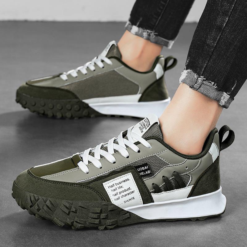 Breathable Korean Style Trendy Non Slip Sports Running Shoes