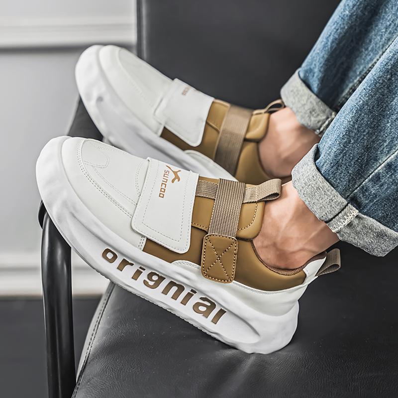 Velcro Elevated Soled Sports Slip-On