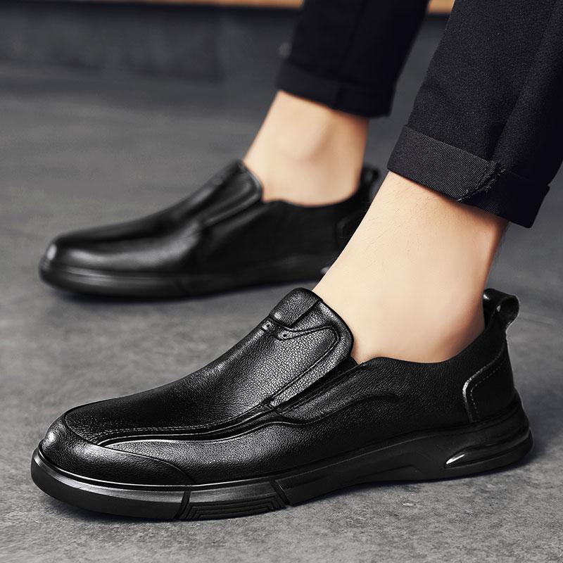Aesthetic Soft Soled Formal-Inspired Slip-On Shoes