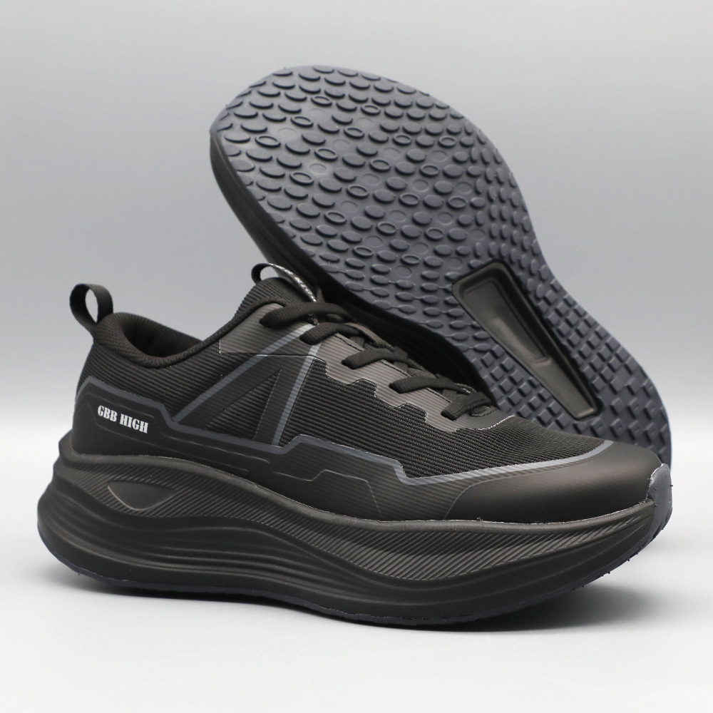 Breathable Lace Up Running Shoes