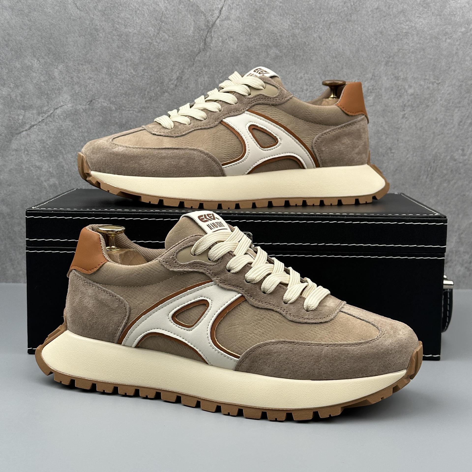 Men's Korean Style Trendy Low-Top Casual Shoes