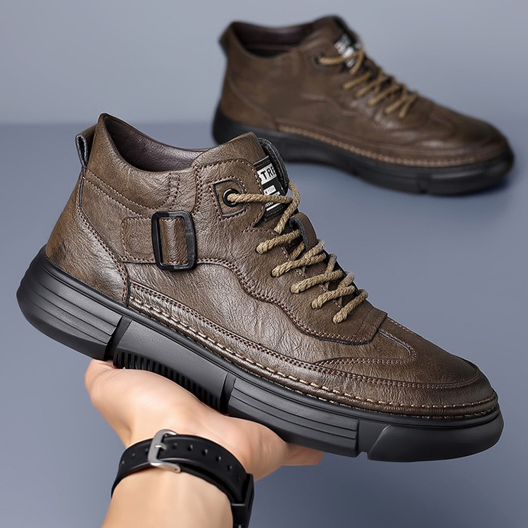 Men’s Retro British Style Martin Boots