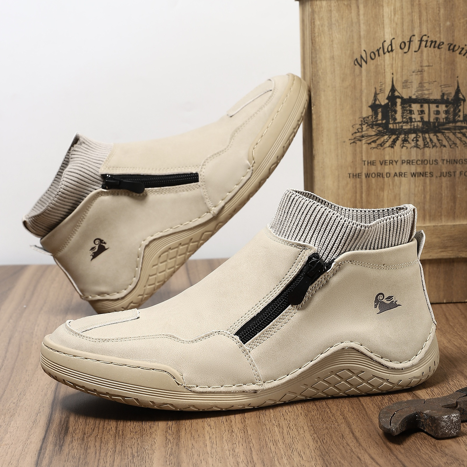 Trendy Men's Comfortable Sock Shaped Casual Shoes