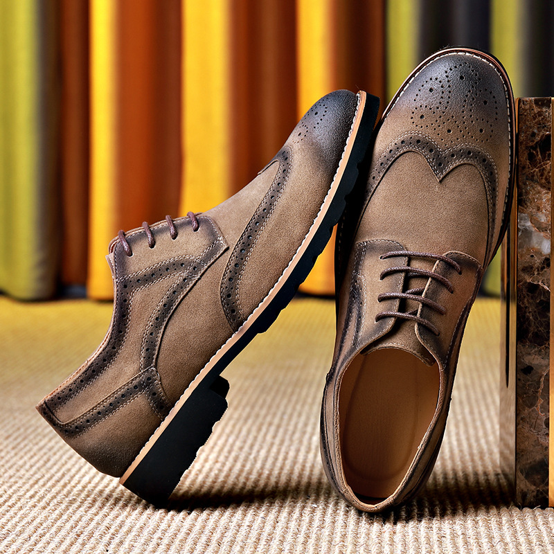 Men’s British Style Retro Casual Shoes