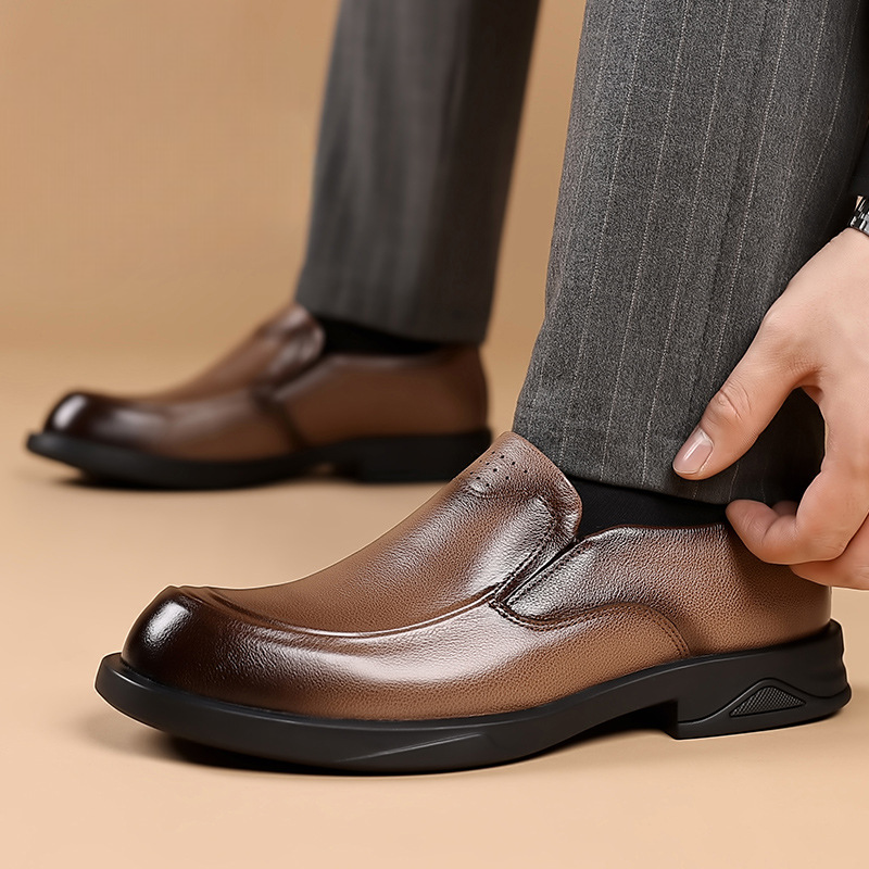 Men’s Non Slip Round Toe Loafer Shoes