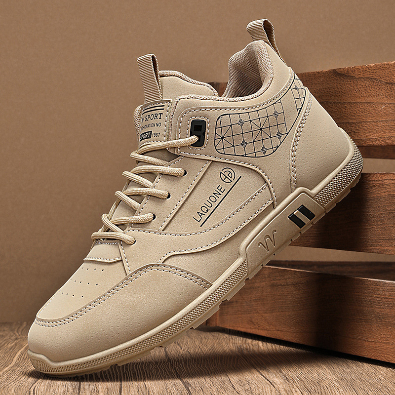  Men’s Trendy Low Top Lace Up Sneakers