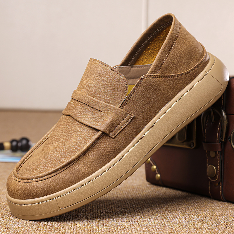 Men's Soft Sole Slip On Loafers Lightweight Comfort