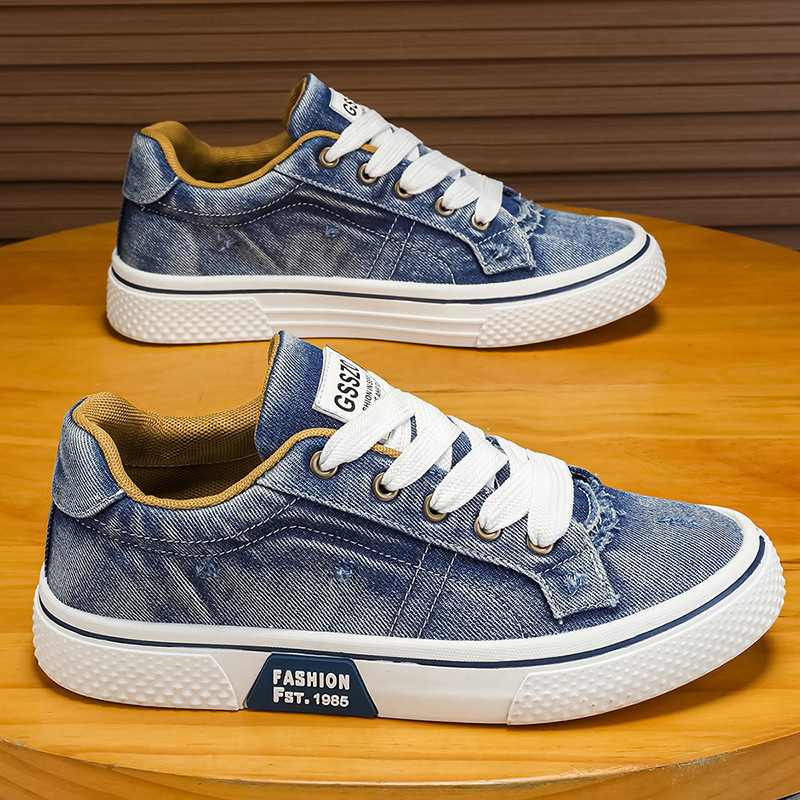 Men’s Retro Fashion Breathable Canvas Sneakers