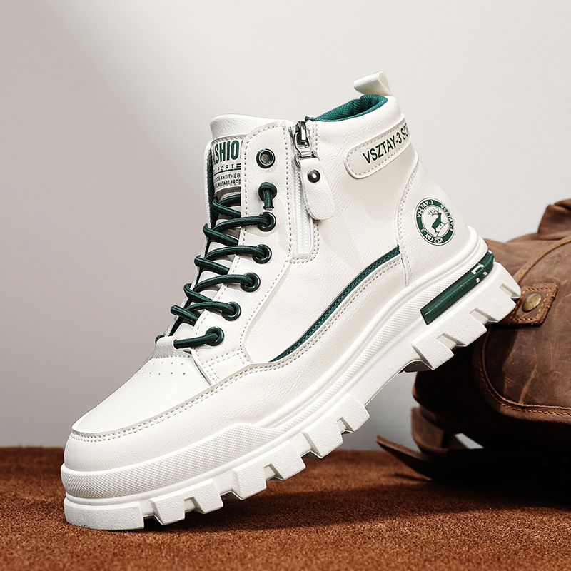 Versatile Korean-Style High-Top Martin Boots