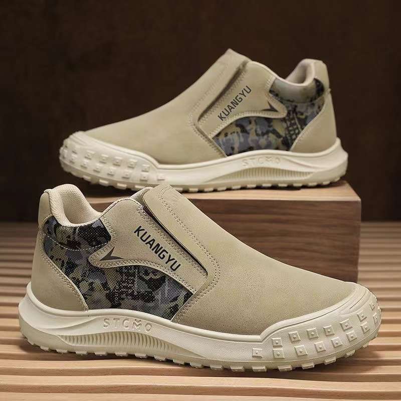 Retro Inspired Mid Top Sneakers with Breathable Lining