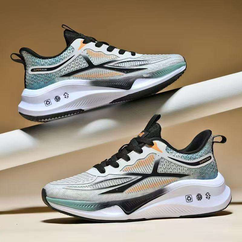 Men's Breathable Shock Absorbing Running Shoes 