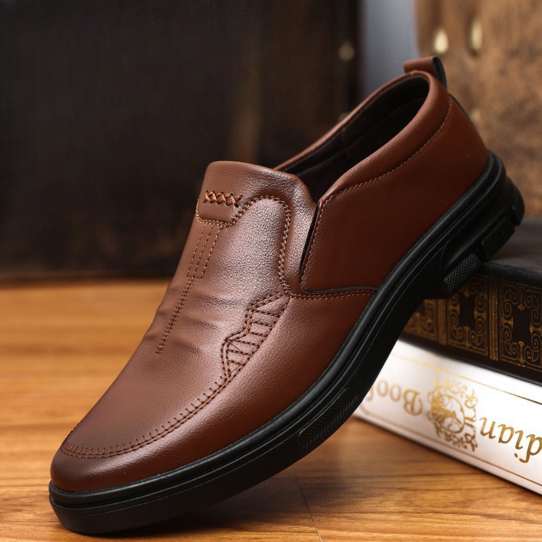 Men’s Simple Solid Color Smart Casual Loafers