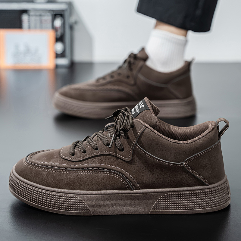 Comfortable Round Toe Mid Cut Casual Shoes for Men