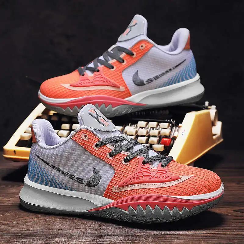Men's Durable Low-Top Basketball Sneakers