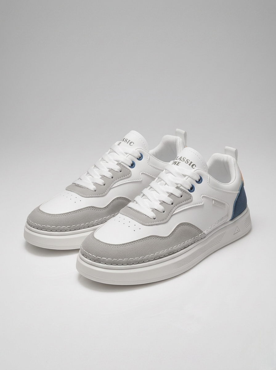 Versatile Men’s Fashion Slip-Ons in Grey