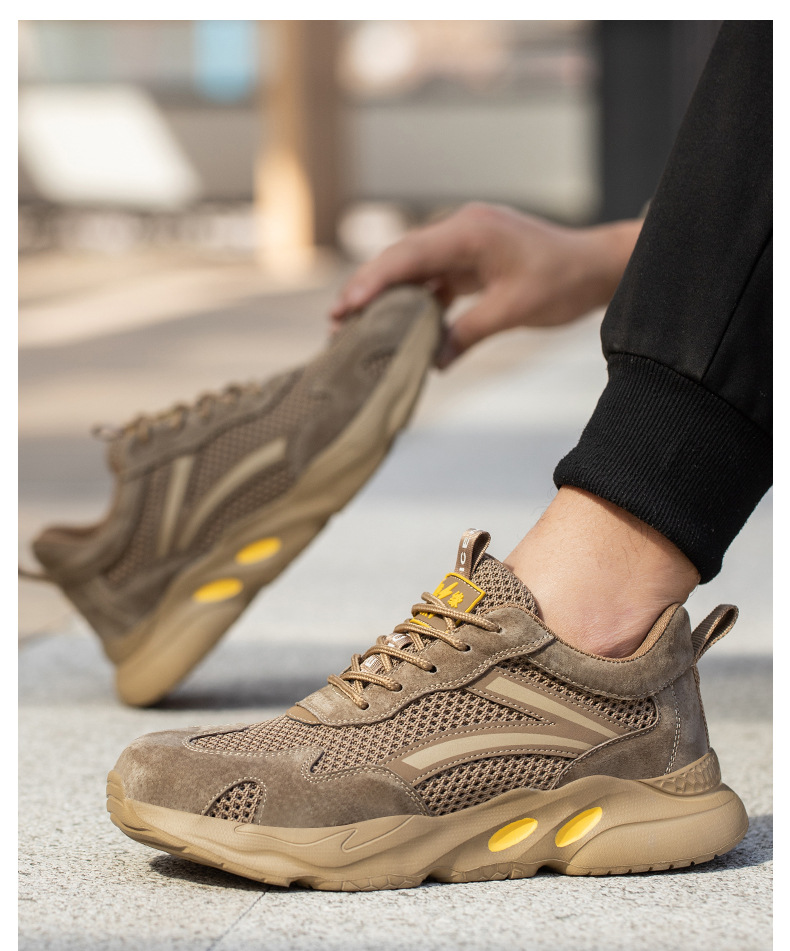 Low Top Anti Smash & Anti Puncture Safety Sneakers