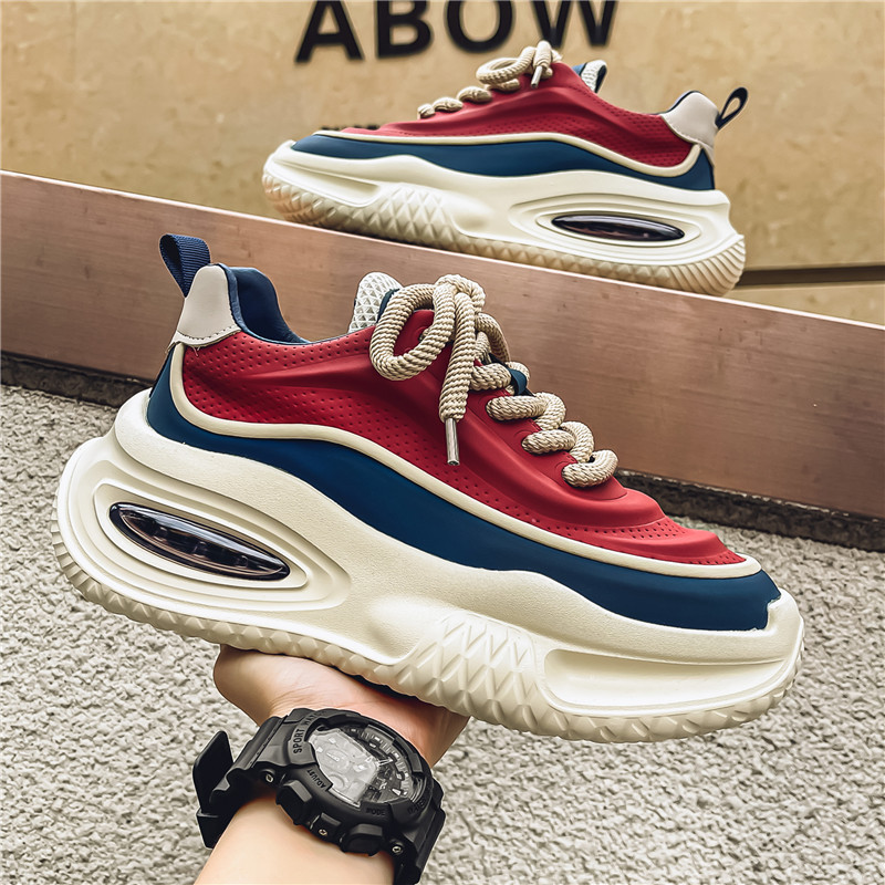 Breathable Lace Up Trendy Casual Shoes