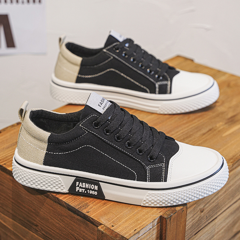 Trendy Canvas Casual Skate Sneakers