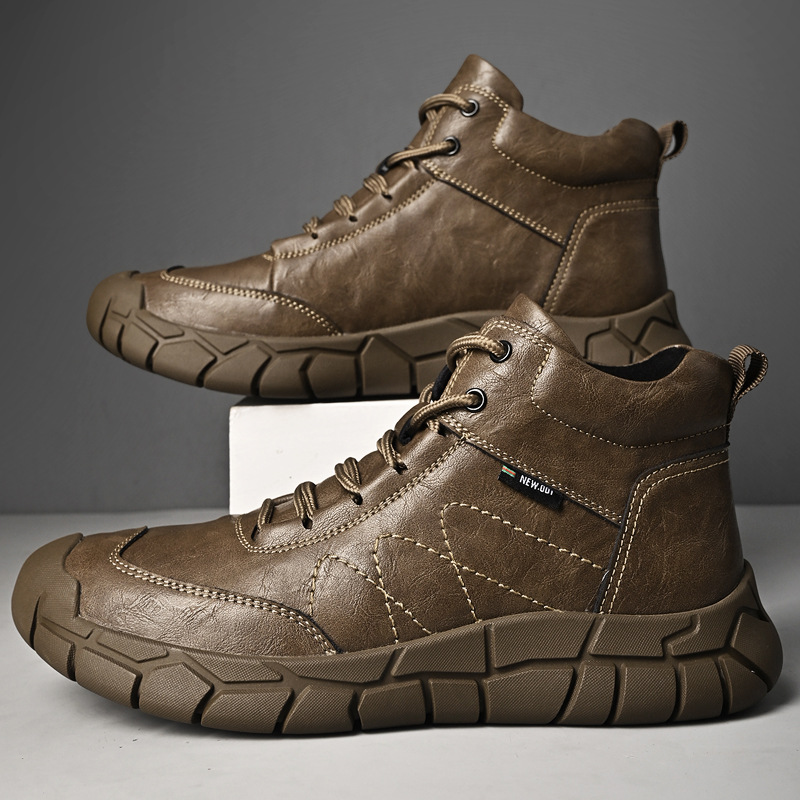 Men's Outdoor Non Slip High Top Casual Shoes