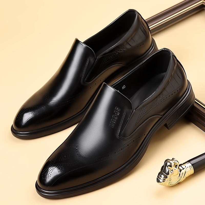 Comfort Fit Round Toe Men's Formal Shoes