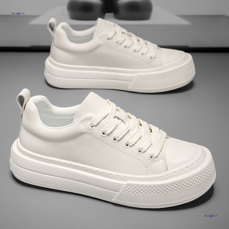 Men’s Trendy Low Top Round Toe Fashion Sneakers